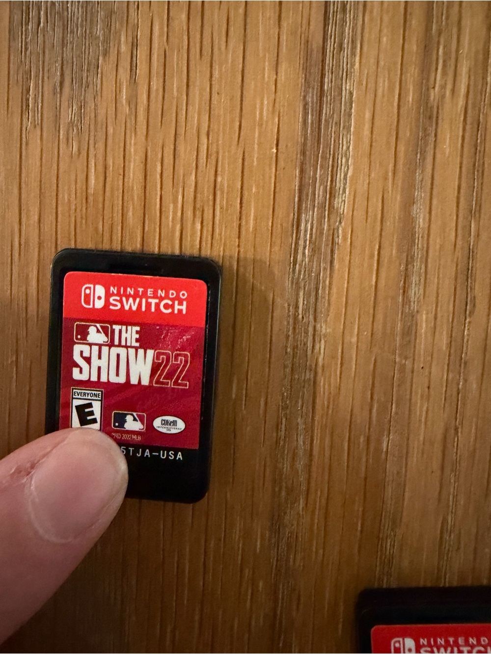 Nintendo Switch MLB The Show 22 Game Card - Red